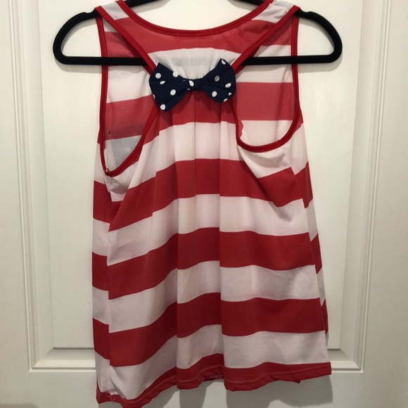 Patriotic Razorback Tank Top-Large - Picture 2 of 2